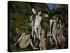 Four Bathers, 1888-1890-Paul Cézanne-Stretched Canvas