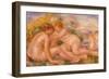 Four Bathers by Renoir-Pierre Auguste Renoir-Framed Giclee Print