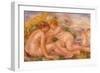 Four Bathers by Renoir-Pierre Auguste Renoir-Framed Giclee Print