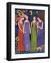 Four Big Diva Friends-Wyanne-Framed Giclee Print