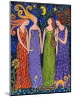 Four Big Diva Friends-Wyanne-Mounted Giclee Print