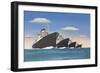 Four Big Ocean Liners-null-Framed Art Print