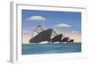 Four Big Ocean Liners-null-Framed Premium Giclee Print