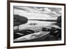 Four Boats at Sunset-Monte Nagler-Framed Giclee Print