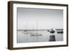 Four Boats & Seagull-Moises Levy-Framed Photographic Print