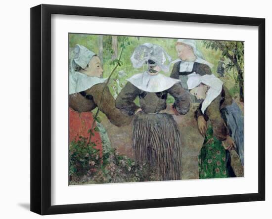 Four Breton Women, 1886-Paul Gauguin-Framed Giclee Print