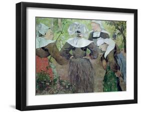 Four Breton Women, 1886-Paul Gauguin-Framed Giclee Print