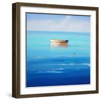 Four Buoys, Sorrento-Craig Trewin Penny-Framed Art Print