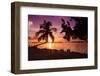 Four Chairs at Sunset - Florida-Philippe Hugonnard-Framed Photographic Print