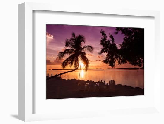 Four Chairs at Sunset - Florida-Philippe Hugonnard-Framed Photographic Print