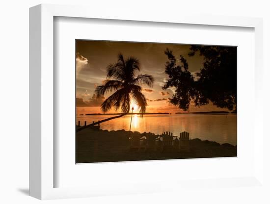 Four Chairs at Sunset - Florida-Philippe Hugonnard-Framed Photographic Print