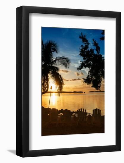 Four Chairs at Sunset - Florida-Philippe Hugonnard-Framed Photographic Print