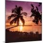 Four Chairs at Sunset - Florida-Philippe Hugonnard-Mounted Photographic Print