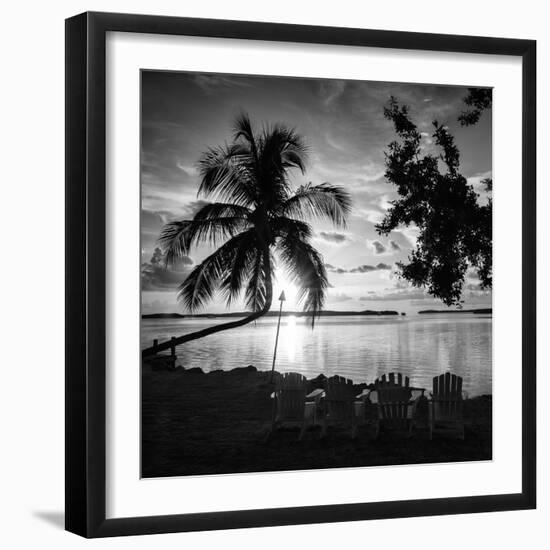 Four Chairs at Sunset - Florida-Philippe Hugonnard-Framed Photographic Print