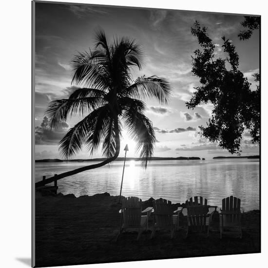 Four Chairs at Sunset - Florida-Philippe Hugonnard-Mounted Photographic Print