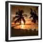 Four Chairs at Sunset - Florida-Philippe Hugonnard-Framed Photographic Print