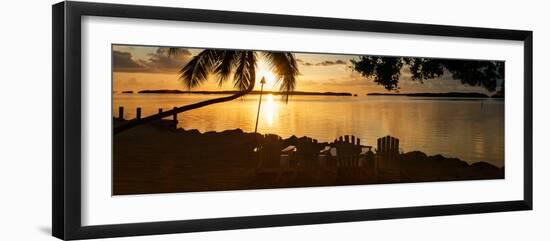 Four Chairs at Sunset - Florida-Philippe Hugonnard-Framed Photographic Print