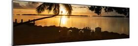 Four Chairs at Sunset - Florida-Philippe Hugonnard-Mounted Photographic Print