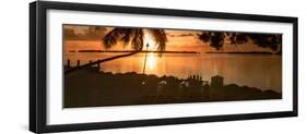 Four Chairs at Sunset - Florida-Philippe Hugonnard-Framed Photographic Print