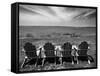 Four Chairs, Newport, Rhode Island 03-Monte Nagler-Framed Stretched Canvas