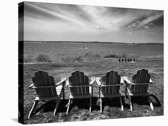 Four Chairs, Newport, Rhode Island 03-Monte Nagler-Stretched Canvas