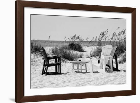 Four Chairs on the Beach - Florida-Philippe Hugonnard-Framed Photographic Print