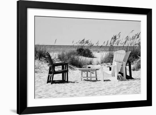 Four Chairs on the Beach - Florida-Philippe Hugonnard-Framed Photographic Print