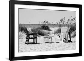 Four Chairs on the Beach - Florida-Philippe Hugonnard-Framed Photographic Print