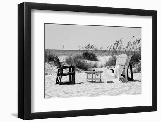 Four Chairs on the Beach - Florida-Philippe Hugonnard-Framed Photographic Print