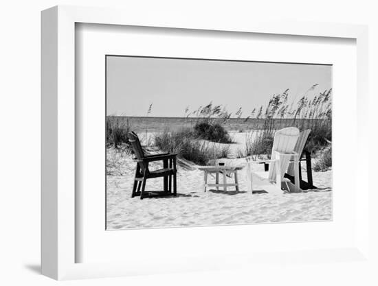 Four Chairs on the Beach - Florida-Philippe Hugonnard-Framed Photographic Print