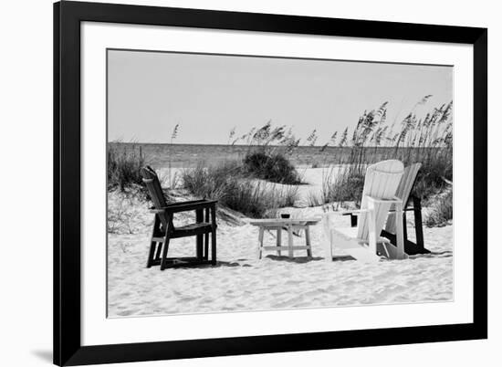 Four Chairs on the Beach - Florida-Philippe Hugonnard-Framed Photographic Print