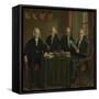 Four Chief-Commissioners of the Harbors-Wybrand Hendriks-Framed Stretched Canvas