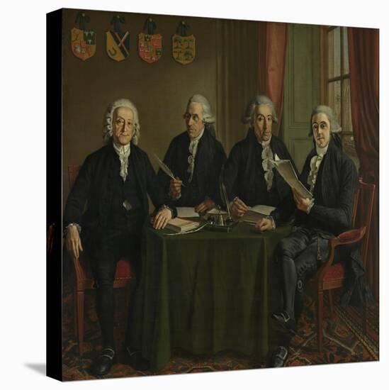 Four Chief-Commissioners of the Harbors-Wybrand Hendriks-Stretched Canvas