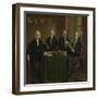Four Chief-Commissioners of the Harbors-Wybrand Hendriks-Framed Art Print
