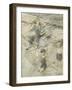 Four Children at the Seashore, 1910 (W/C on Paper)-Arthur Rackham-Framed Giclee Print