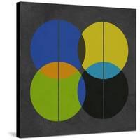 Four Circles III-Eline Isaksen-Stretched Canvas