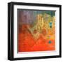 Four Corners II-Kingsley-Framed Art Print