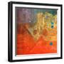 Four Corners II-Kingsley-Framed Art Print