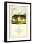 Four Cottages for Labourers-Papworth-Framed Art Print