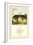 Four Cottages for Labourers-Papworth-Framed Art Print