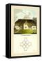 Four Cottages for Labourers-Papworth-Framed Stretched Canvas