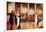 Four Couples Take Advantage of the Dance-Floor in a Smart Restaurant-null-Framed Photographic Print