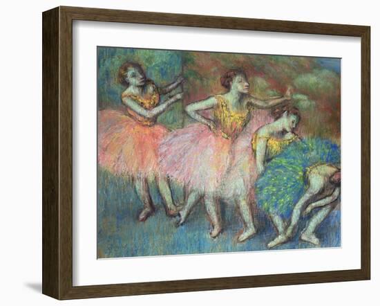 Four Dancers, 1903-Edgar Degas-Framed Giclee Print