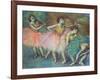 Four Dancers, 1903-Edgar Degas-Framed Giclee Print