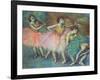 Four Dancers, 1903-Edgar Degas-Framed Giclee Print