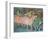 Four Dancers, 1903-Edgar Degas-Framed Giclee Print