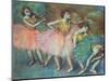 Four Dancers, 1903-Edgar Degas-Mounted Giclee Print