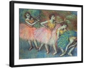 Four Dancers, 1903-Edgar Degas-Framed Giclee Print