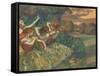 Four Dancers by Edgar Degas-Edgar Degas-Framed Stretched Canvas