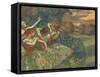 Four Dancers by Edgar Degas-Edgar Degas-Framed Stretched Canvas